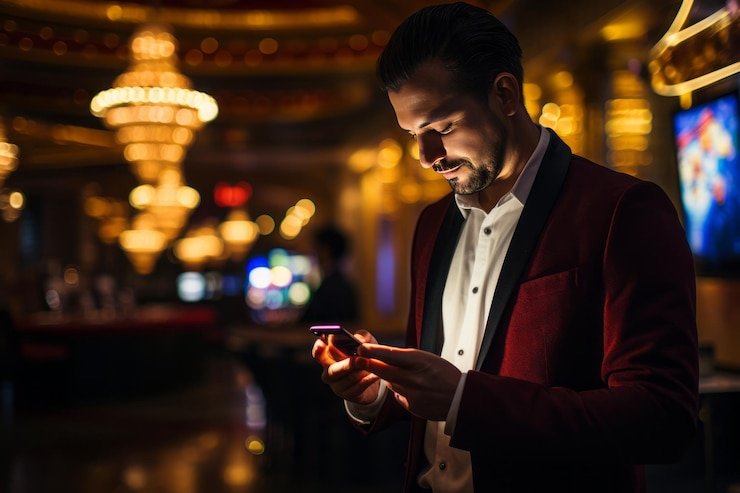 Pengguna mengakses bonus dalam versi mobile yang responsif dan mudah digunakan